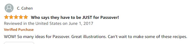 amazon review screenshot: gorgeous and practical and tasty recipes